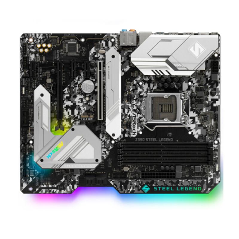 

Motherboards Original For ASRock Z390 Steel Legend LGA1151 ATX Motherboard