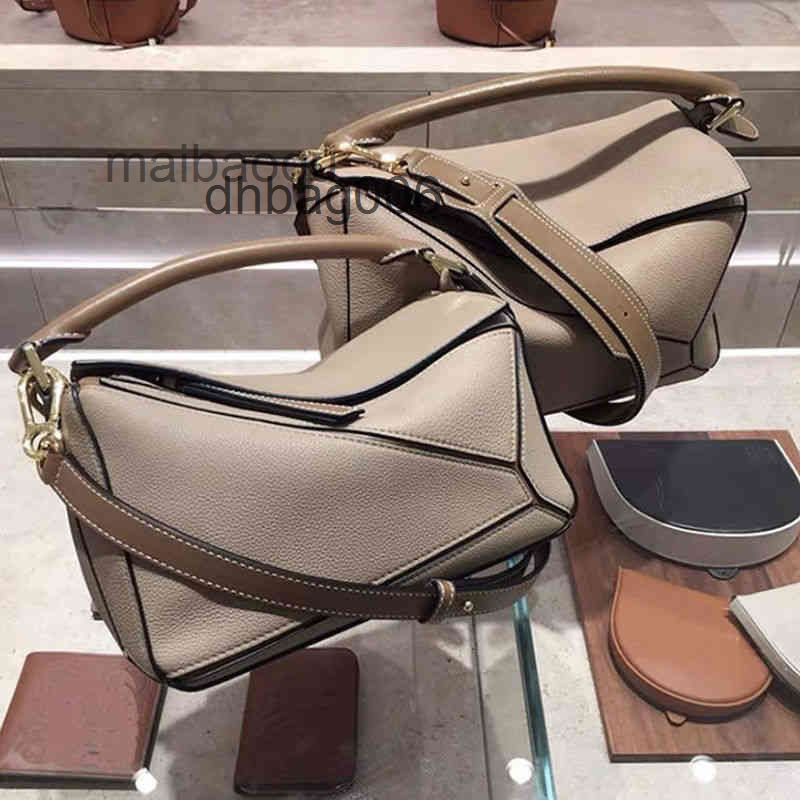 Sac d'épaule mini puzzle Loews sacs 2022 Designer Puzzles Lingge Handbag En cuir en cuir Bagsing Messenger Pillow Xwta