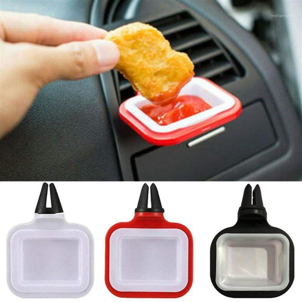 

Saucemoto Dip Clip Car Ketchup Stand Sauce Holder For And Dipping Sauces Portable Holder12817