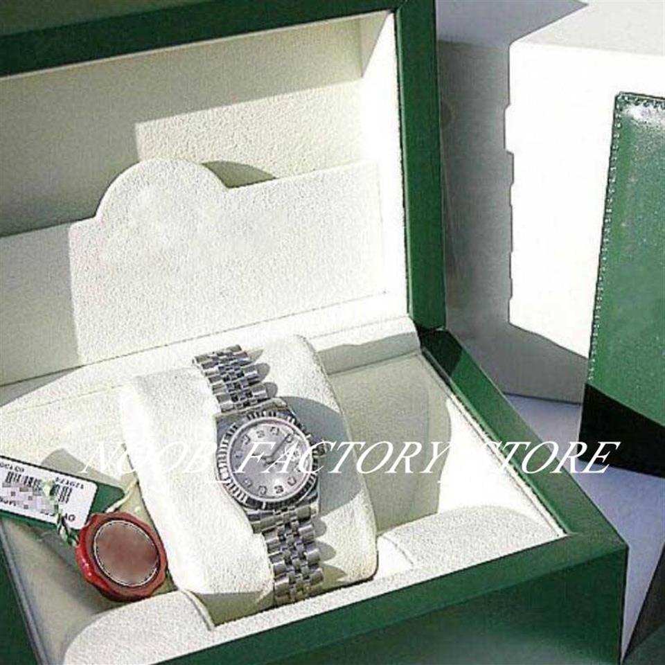 

Women's Watches Factory s Automatic Movement 26MM LADIES SS 18K WHITE GOLD SILVER DIAMOND 179174 With Original Box Diving202a, 01