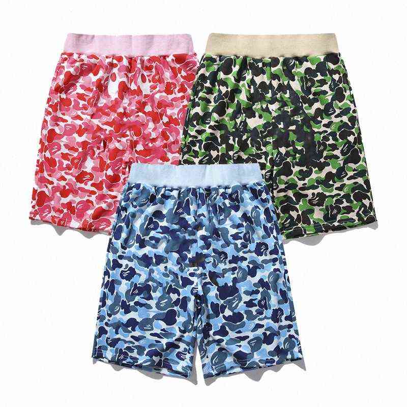 

2022 summer Men's designer ape aape shark shorts casual ins letter printing fashion high street loose ladies breathable running shorts G5uI#