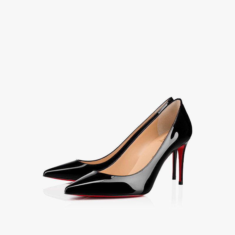 

women's shoes red sole high heels sexy pointed toe 8cm 10cm 12cm office dress shoes nude black shiny