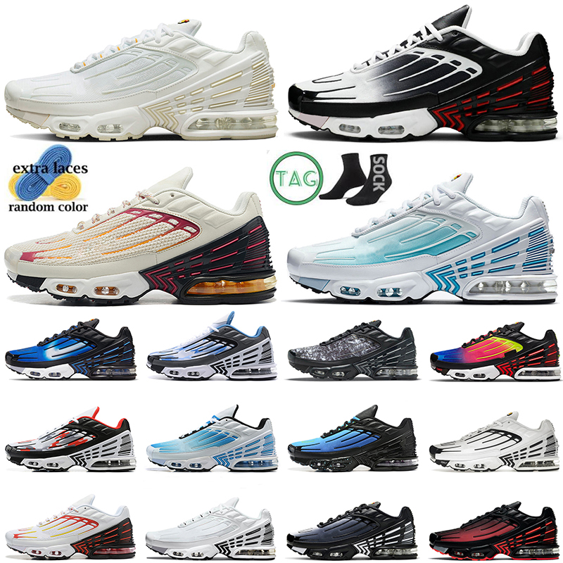 

2022 arrivals tn plus 3 running shoes tuned men women Rainbow Laser Blue Volt Glow Purple Grey Yellow Neon Deep Royal White Black womens mens trainers sports sneakers, #a49 39-45 obsidian