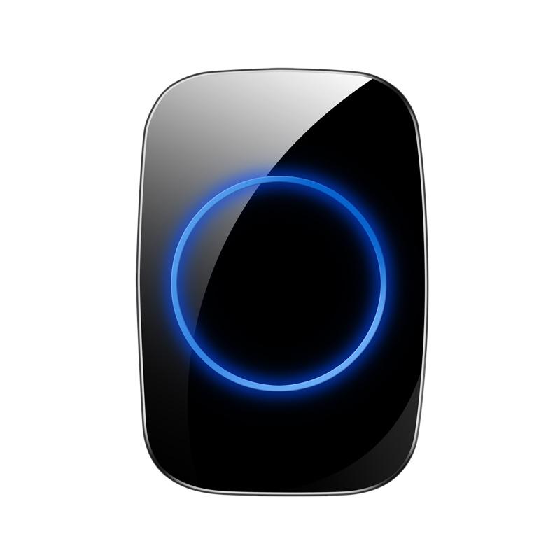 

Doorbells Wireless Doorbell,Waterproof 300M Remote Smart Door Bell Chime For Home Office Villa School Factory Eu Plug