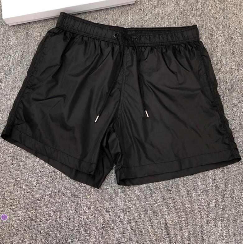 

mon Summer Men Nylon Swim Shorts Fashion Designer Gentleman Side Pockets Swimear Boy Zipper Closure Back Pocket Tonal Drawcord Short Pants