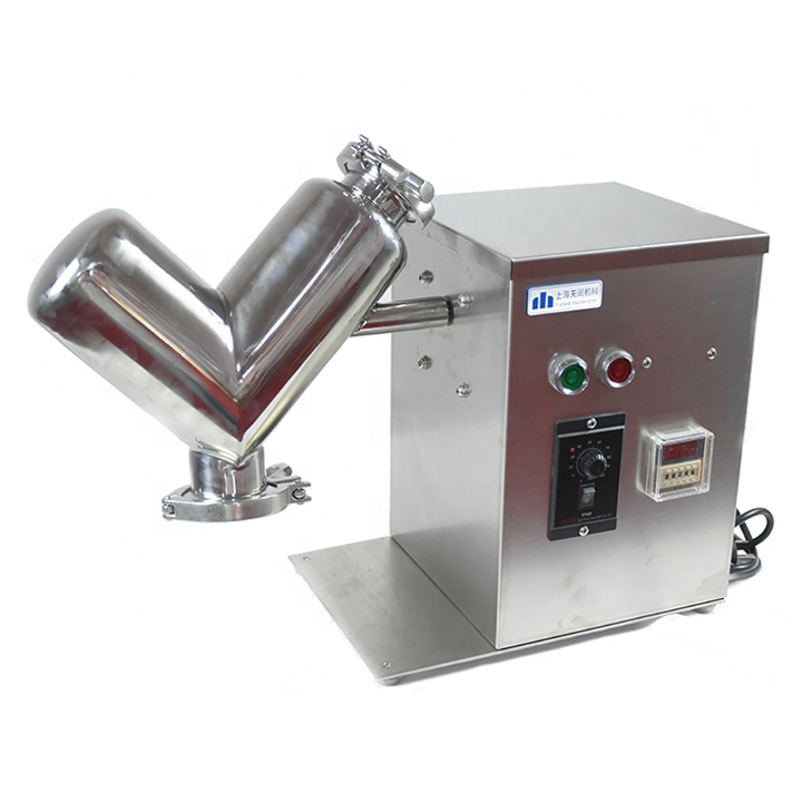 ZZKD VH-2S 2L mini Lab Supplies Powder Mixer Dry Powder Milk Candy Cereal Mixing Machine-image-783368724