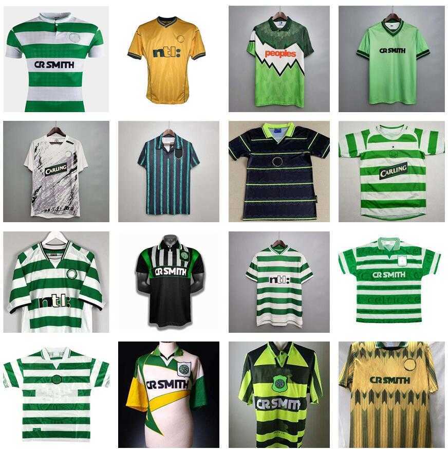 

Celtic retro 01 02 soccer jerseys HOME 95 96 97 98 99 football shirts LARSSON Sutton NAKAMURA KEANE black Sutton 05 06 89 91 92 84 85, 05/06 home