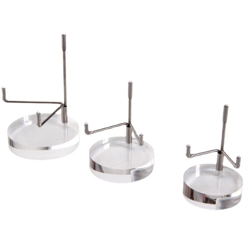 

Round Transparent Acrylic Display Frame Heart-shaped Base