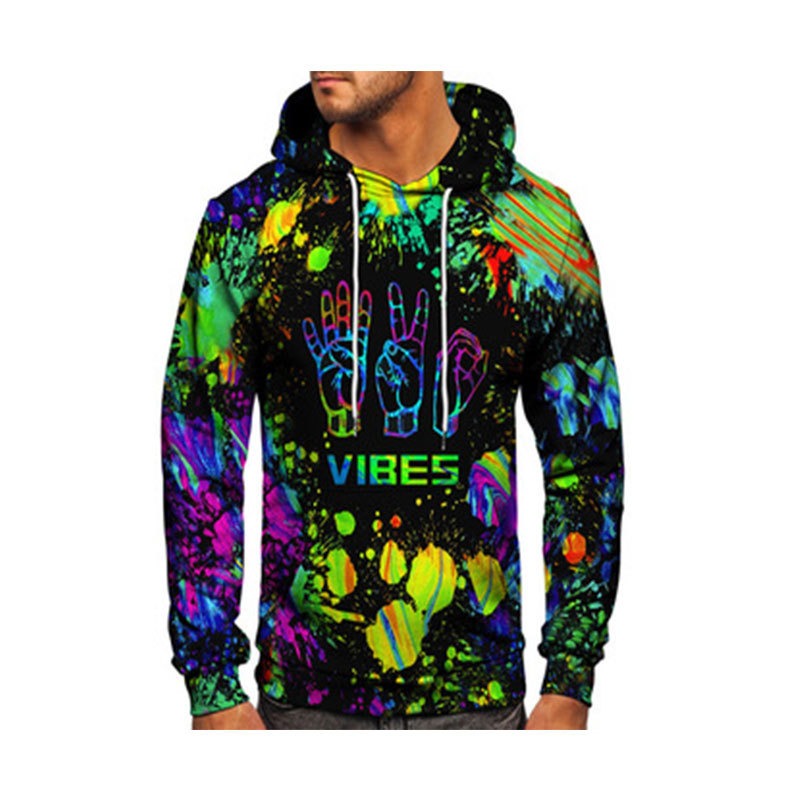 

Men Letter Graphic Hooded Sweatshirt C4Fv#, Multicolor