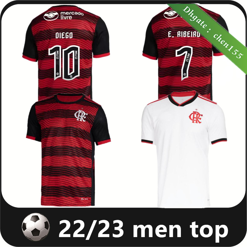 

Flamengo soccer jerseys 22 23 home away David Luiz DIEGO E.RIBEIRO GABI football shirts Men Thiago Maia PEDRO DE ARRASCAETA Camisa 2022 2023 fans version