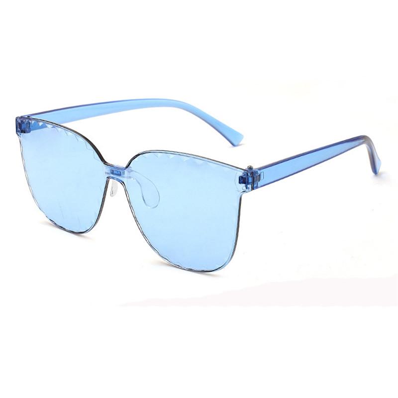 

Sunglasses Unisex 7 Colors Rimless Men Sun Glasses Male Female Gradient One Piece Gafas Woman Oculos Ladies EyewearSunglasses