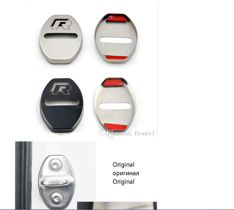 

Auto sticker Car-Styling Door Lock Cover Case For VW Volkswagen R Line Golf 7