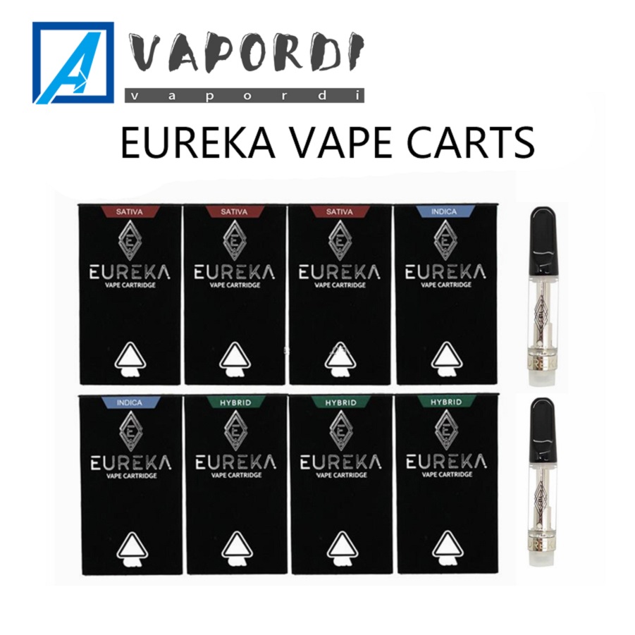 

Eureka Glass Carts Atomizer Ceramic Coil Premium Sauce Cart Vape Cartridges 0.8ml 1ml Empty 510 Thread Thick Oil Cartridge Packaging Vaporizer No Leaking