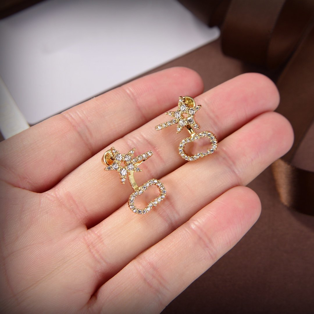 

jewlery Stud earrings designer luxury orecchini aretes cjeweler for mens womens original packaging