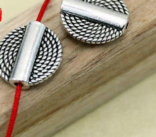 

Tibetan Silver spacer Loose Bead Spacer Beads Connectors for DIY Jewelry Making bracelet frg4s