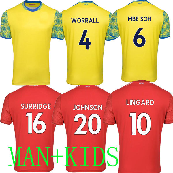 

22 23 Nottingham GRABBAN Soccer Jerseys Johnson Surridge home away 2022 LINGARD 10 Forest home Awoniyi AMEOBI MIGHTEN KROVINOVIC Williams Yates Football Shirt kids, Home man 1
