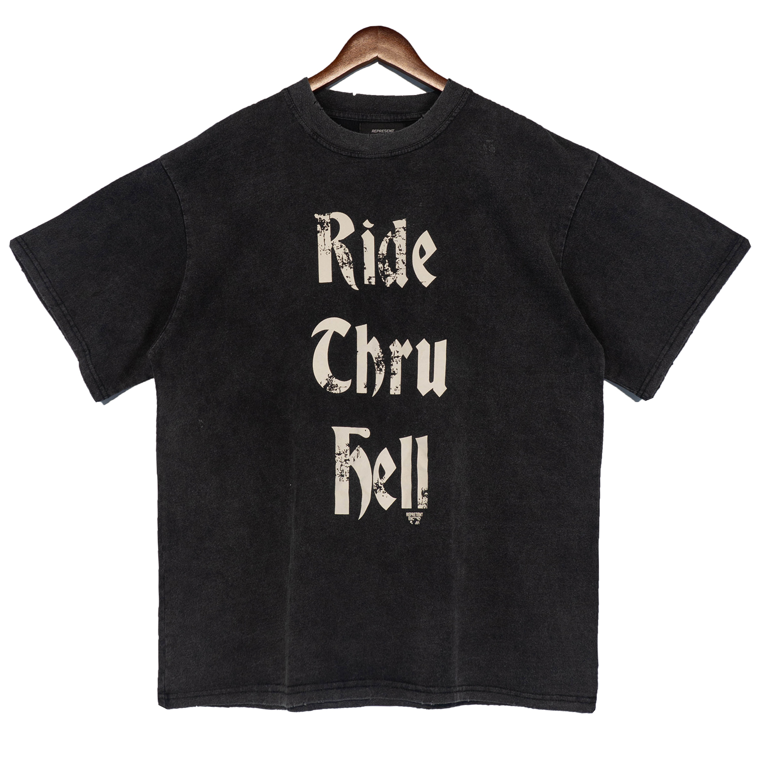 Washed T shirt Tee Vintage Letters Printed 11 High Quality Men Cotton Tees Tops Casual Short Sleeve