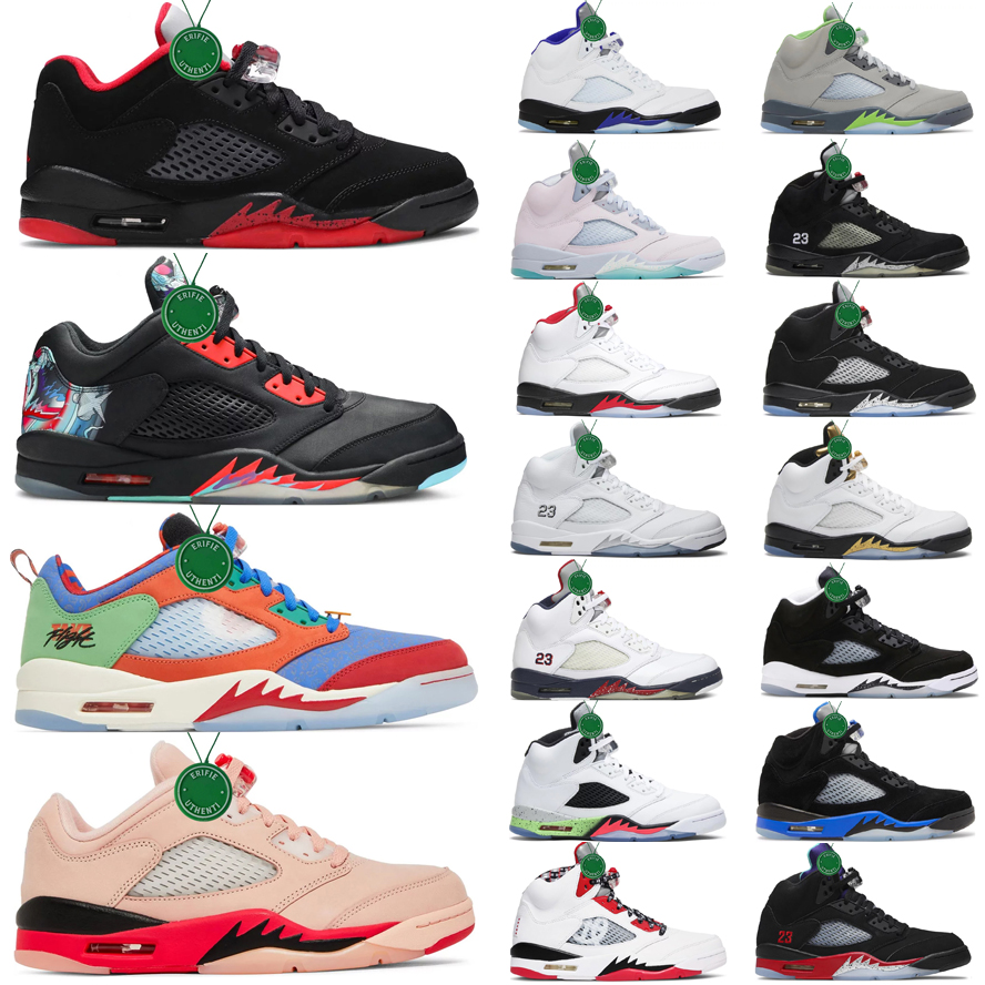 

Jumpman 5 Basketball shoes for men 5s Easter Concord Green Bean Racer Blue Raging Red What the Stealth 2.0 Shattered Backboard Moonlight mens sports sneakers, Color # 28
