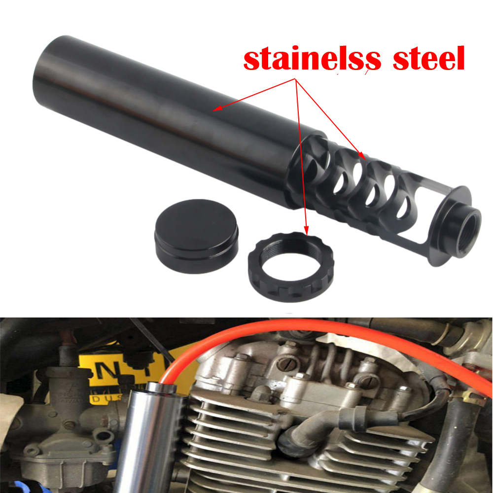 

Fuel Filter 6''L 1.36"OD 1/2x28 and 5/8x24 Full Stainless Steel Spiral Single Core Monocore Solvent Trap Cleaning Tube Napa 4003