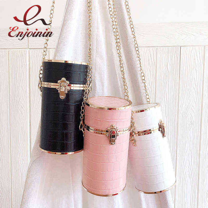 

Evening Bags New Design Stone Pattern Leather Women Party Evening Bag Purses and Handbags Ladies Shoulder Chain Bag 2020 Mini Bucket Bag 220402, Black