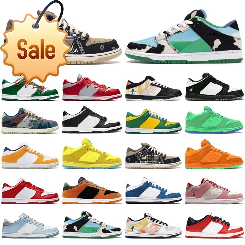 

2022 SB Chunky Sports Shoes Red Green White Brand Black Parachute Beige Men Women Skate Size 36-46 With box, Color 34