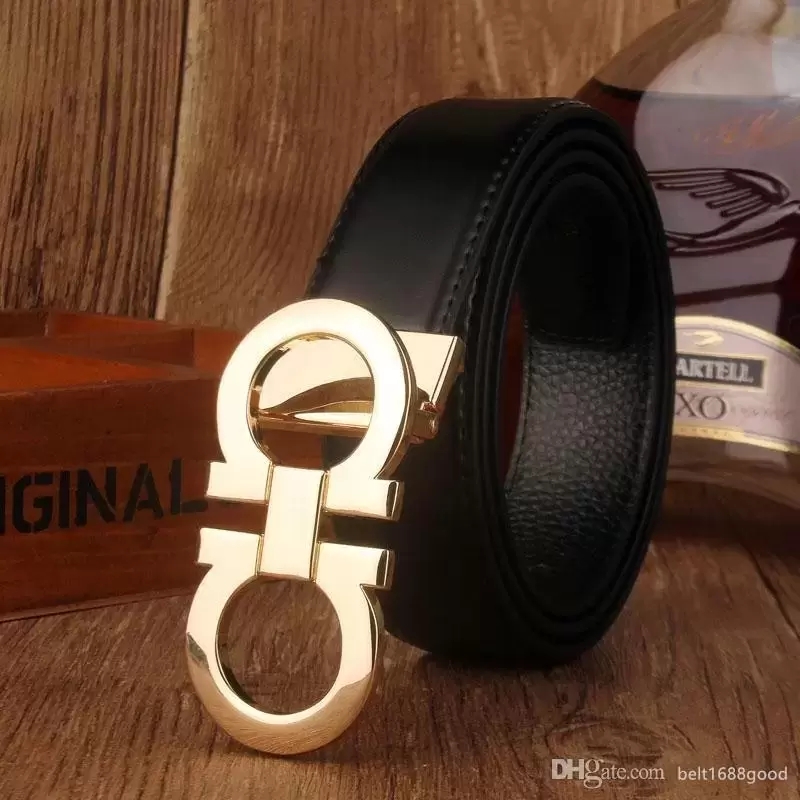 

New 2022 Smooth leather belt luxury belts designer for men big buckle male chastity top fashion mens wholesale, With box