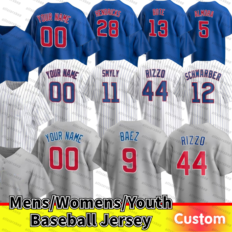 

2021 Custom Baseball Jersey 9 Javier Baez Women 44 Anthony Rizzo Youth 17 Kris Bryant 23 Ryne Sandberg 11 Yu Darvish 2 Nico Hoerner 34 Jon, Youth´s color 2