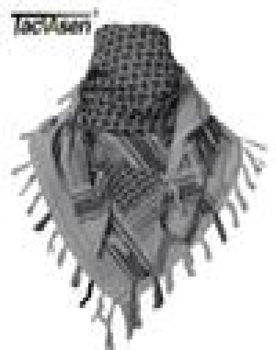 

TACVASEN Men Military Scarf Tactical Desert Arab Keffiyeh Scarf Camouflage Head Scarf Women Arabic Cotton Paintball Face Mask D181