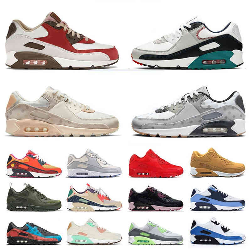 

Discount 9Os Running Shoes Big Size Us 12 Mens Womens Surplus Trail Team Gold Bacon Triple White Black Cork Shimmer Polka Dot Unc Trainers Chaussures, 36-46 red camo
