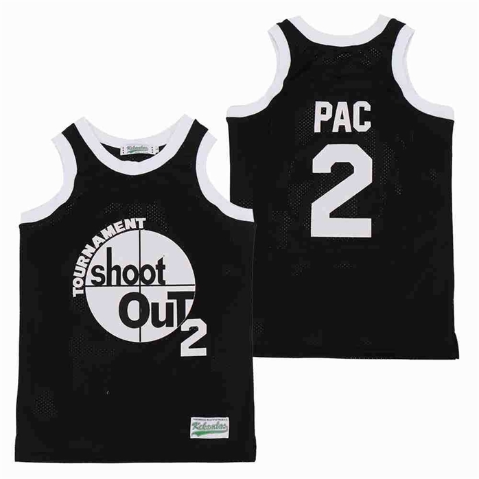 

Sjzl98 Mens Tournament Shoot Out Basketball Jersey 2 PAC 23 Motaw 96 Birdie Movie Jerseys, #2