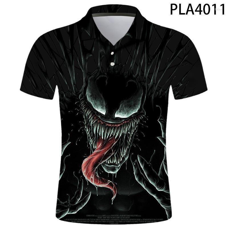 

Men's Polos Summer Short Sleeve Men Shirts Streetwear 3D Printed Movie Hero Fashion Casual Hombre Camisas De Cool TopsMen's Men'sMen's, Pla4018