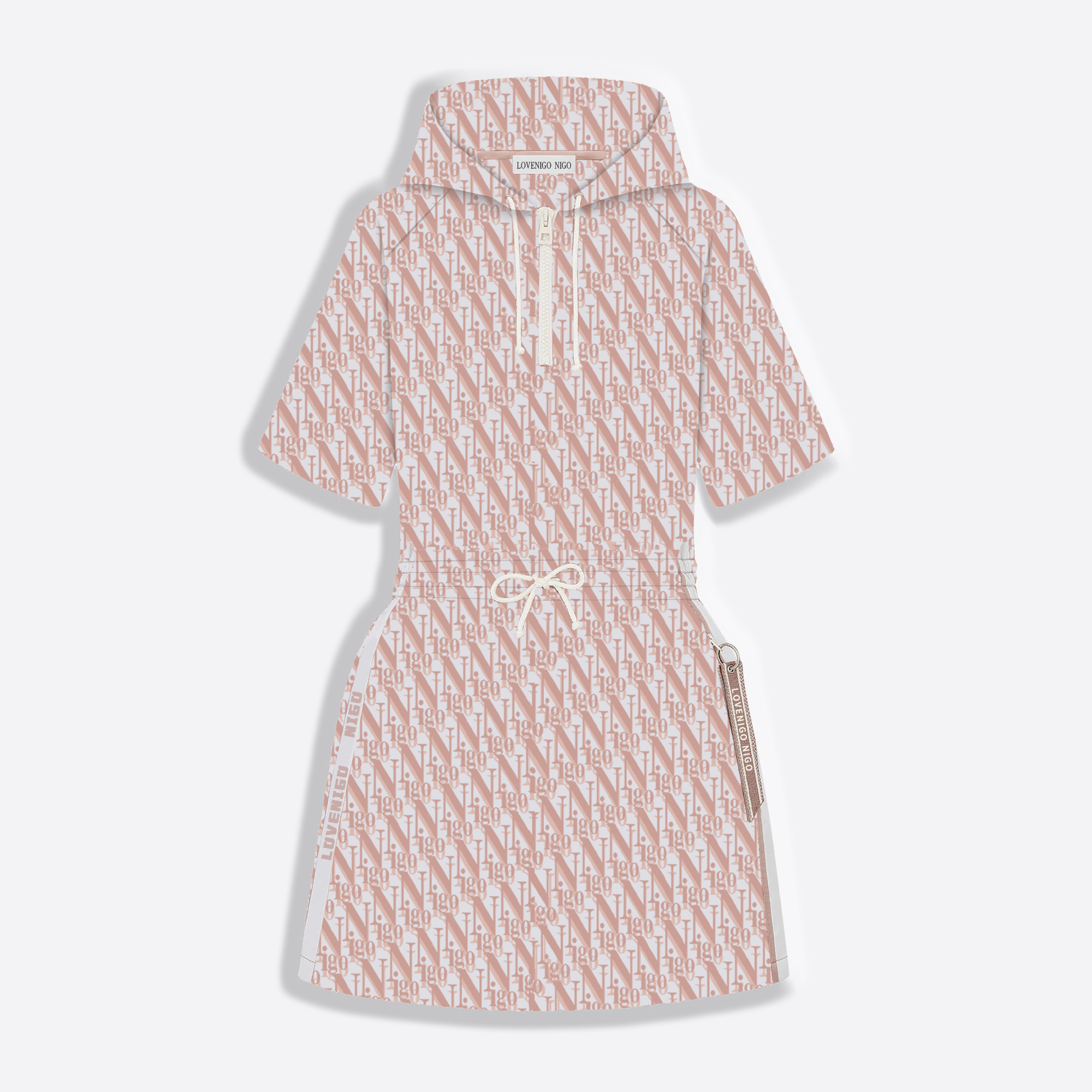 Marque de luxe Couple de créateurs Protection solaire à séchage rapide Robe pull à capuche Jacquard d'été pour femmes