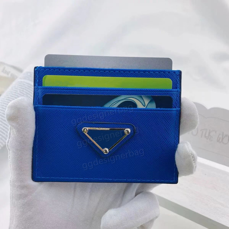 Fashion Designer Card Holder Genuine Leather Coin Purse France Style Womens Purses Mens Key Ring Credit Cards Coin Mini Wallet Bag Passport holde