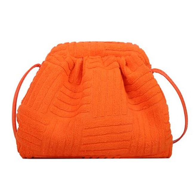 

Newest Designer Pouch bag Soft Ladies Messenger Bag Clutch Purse Fashion Luxury Women Shoulder Cloud Bags Women's Handbags, Fuchsia