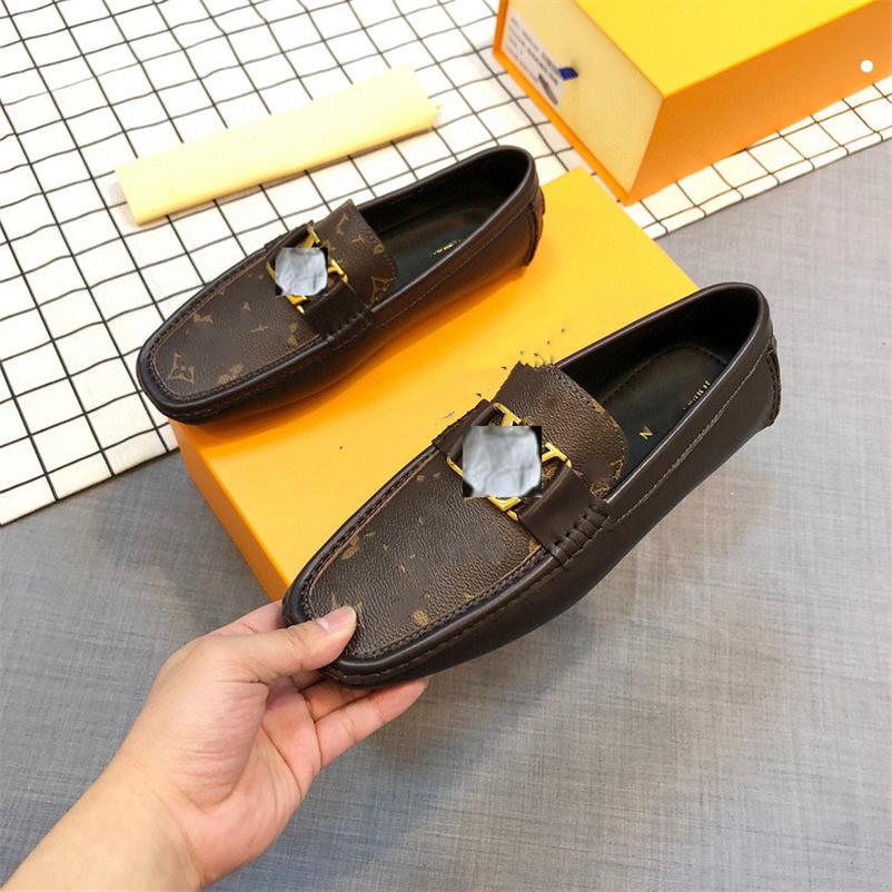

A1 2022 Genuine Leather Slip On Designer Mens Loafers Casual Shoes Men Designer Lofer Man Mocasines Loafer Trend 2021 Loffers Low Lofars size 38-46, #07