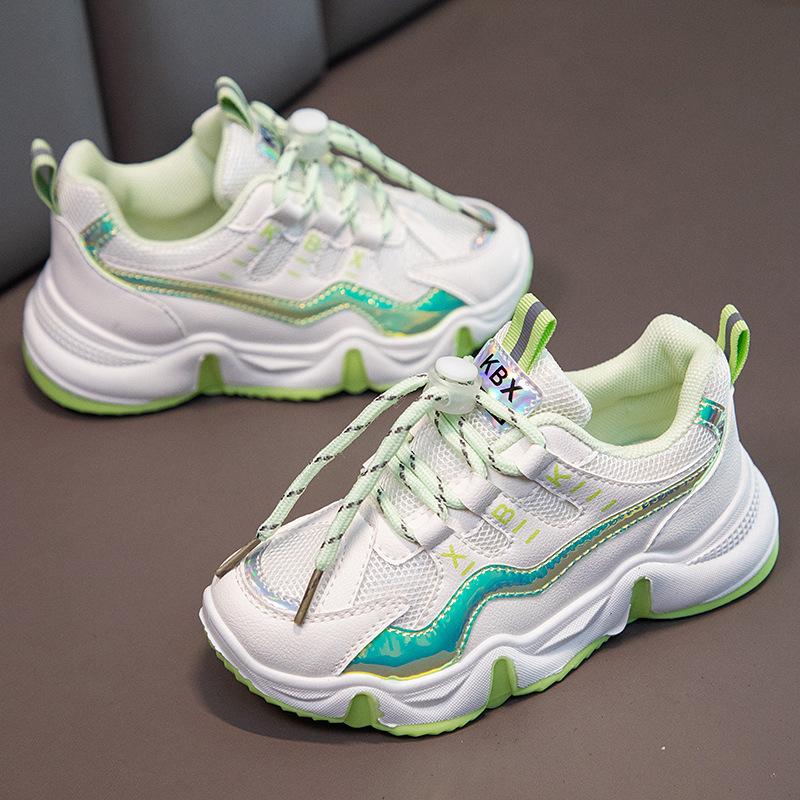 

Athletic & Outdoor Breathable Kids Sneakers Children Casual Shoes Summer Lightweight Girls Sports Running Fashion Mesh Teen Boys SneakersAth, Color 3