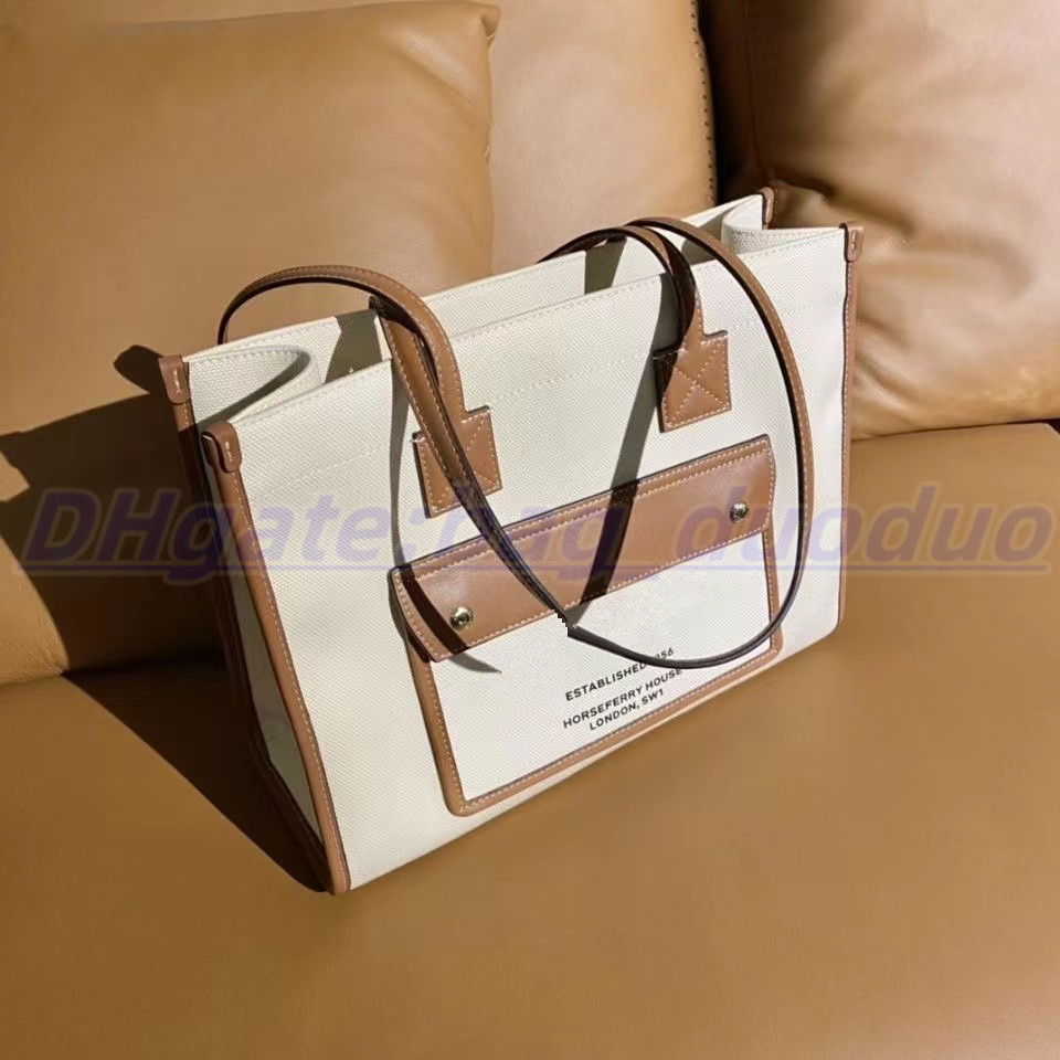 

high quality shopping bag Luxury designerShoulder Beach bags Women handbags WOODY Tote shopping fashion handbag wholesale canvas Large travel Crossbody pochette, Carton