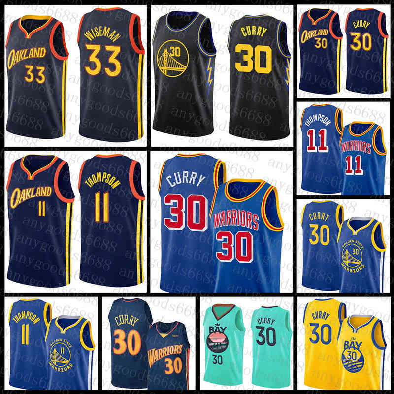 

Golden Best State Basketball Jersey Warriores 33 Stephen Curry Klay Thompson New 30 11 James Wiseman Pink