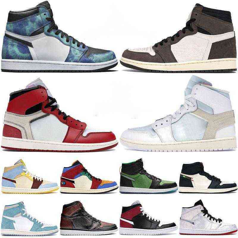 

Box white X 1 1s jumpman basketball shoes bio beige fearless blue the great Tie Dye turbo green men women Sneakers