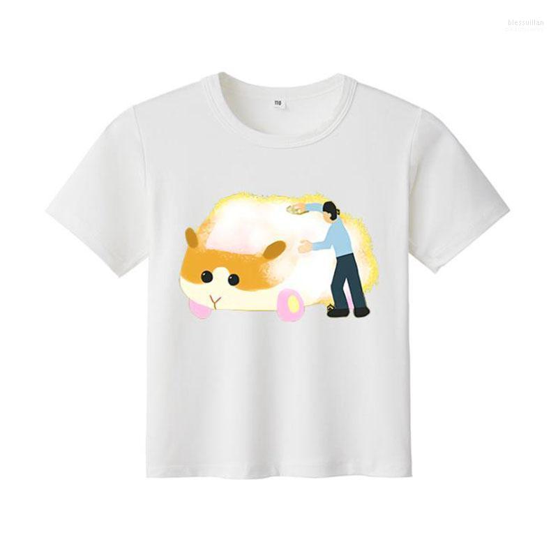 

Men's T-Shirts PUI Cosplay Printing Summer Student Round Neck Short Sleeve T-Shirt Couples Dress Japanese Anime Peripheral Clothing Bles22, 04
