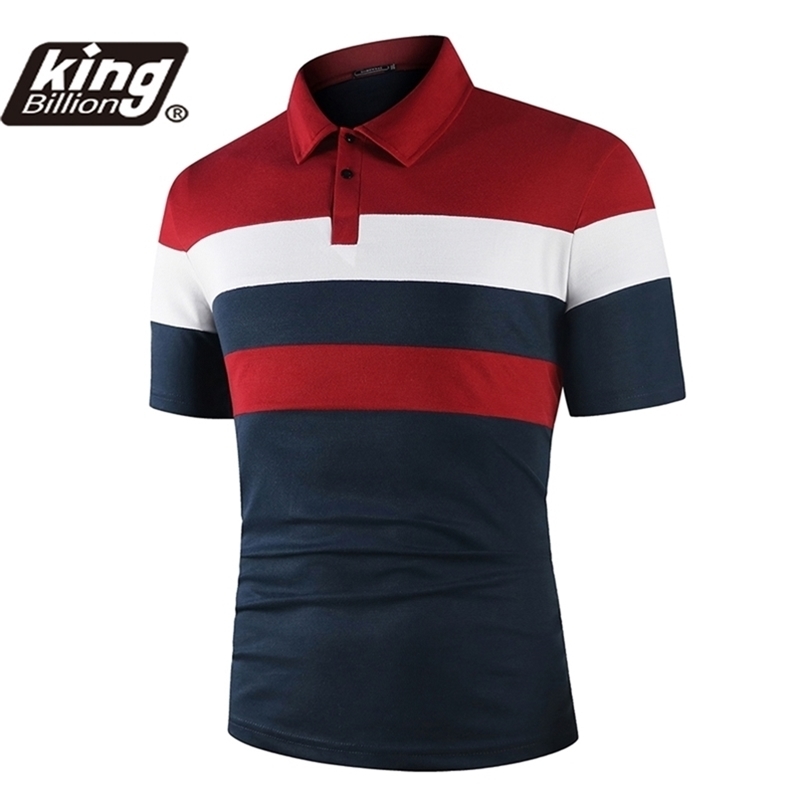 

24Color Men Polo Shirt Short Sleeve Contrast Color Clothing Summer Streetwear Casual Fashion tops 220614, Gray red