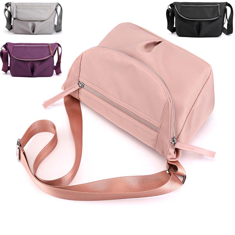 

Evening Bags YA Boho Summer For Women Small Handbag Nylon Girls Crossbody Bag Travel Casual Ladies Fashion Shoulder BagEvening, Grey