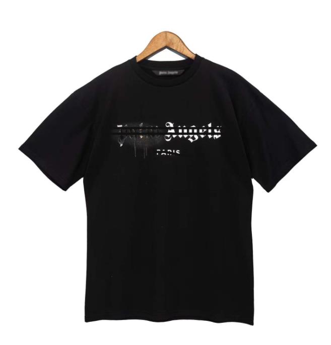 

Designer of luxury T-shirt brand Palms Angels angel t shirt PA Clothing spray letter short sleeve spring summer tide men and women tee NEW2022, Shipping fees