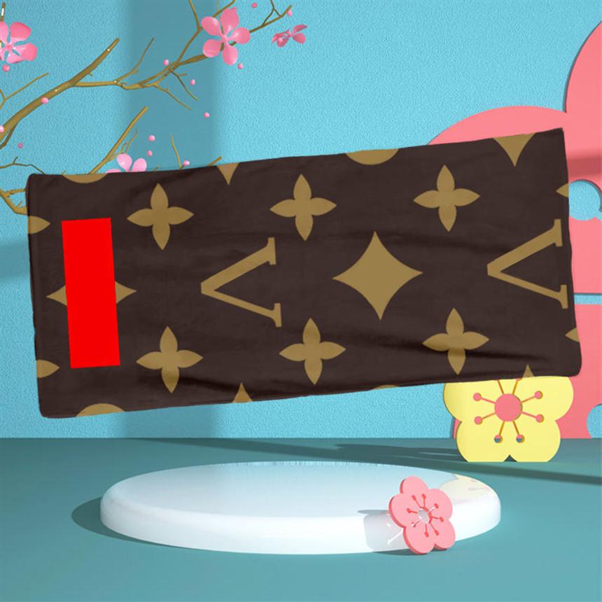 

Double Sided Pattern Designer Bath Towels Face Hair Towel Sweat Absorbing Couple Fitness Exercise Hip Hop Bathroom Sports Towels281S, As pic