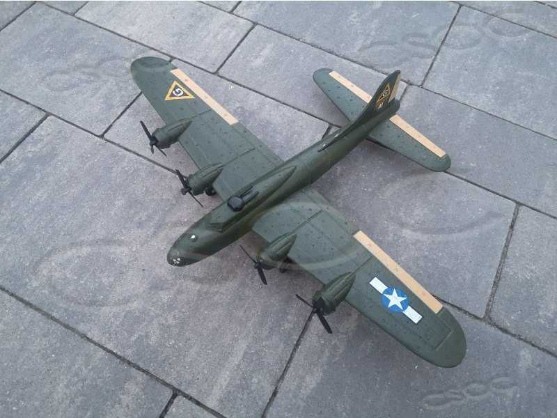 CSOC Remote-Controlled Aircraft With Light B17 B16 F22 Drop-Resistant Fixed-Wing Glider Foam RC Airplane Planes-image-768710892