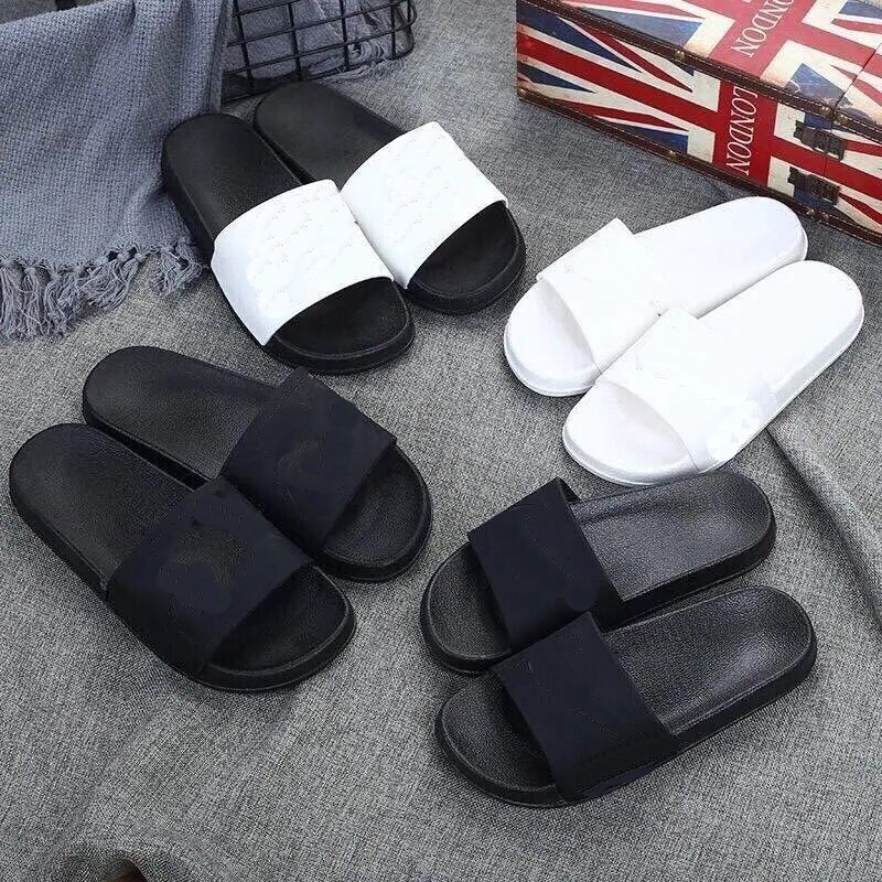 

Unisex Designer Sandals Classical Slippers Summer Flat Slipper Fashion Beach 230mm-270mm Black White Shower Scuffs