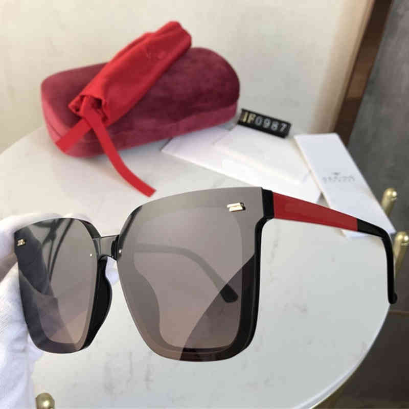 

version of new box Sunglasses versatile street fashion men's and women's Sunglasses