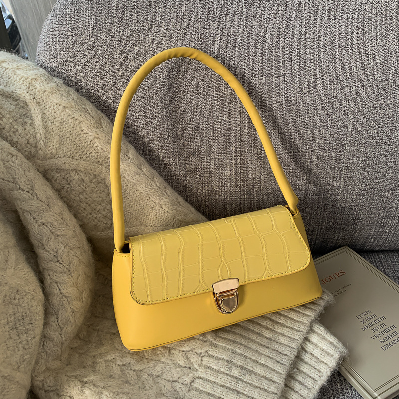 

HBP Women Axillary Bags Silicone Chain Satchel Shoulder Bag Handbags Lady Tote Crossbody Messenger Purse Totes cute gril Big, As pic
