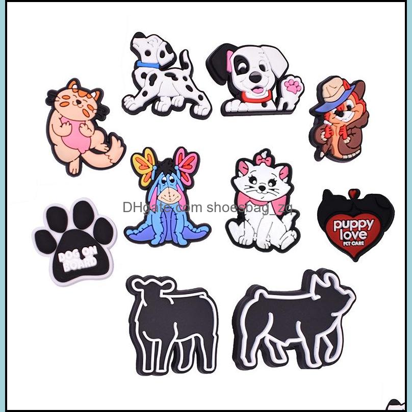 

Shoe Parts Accessories Shoes Pvc Animals Decoration Charm Buckle Jibitz For Croc Charms Clog Buttons Pins Drop Delivery 2021 Mvfri
