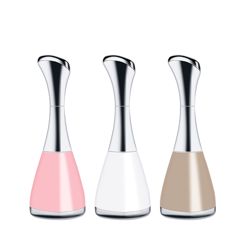 

Newest face massage vibration tool battery powered electric mini eye massager skin touch vibrate massaging small size beauty gadget